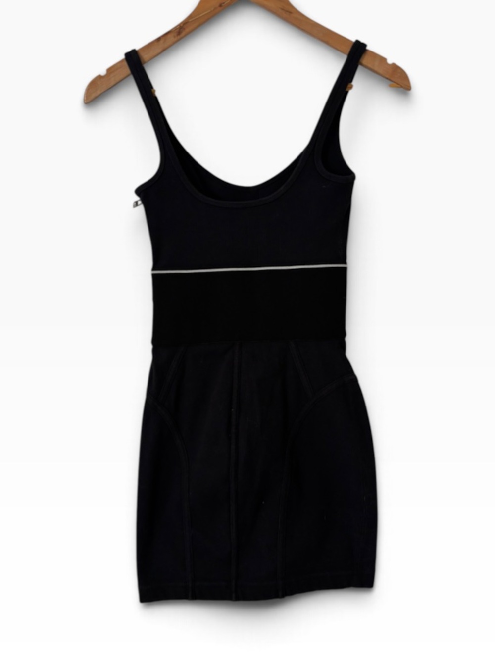 Alexander Wang Ribbed Fitted Mini Dress - Size XS - Picture 3 of 4